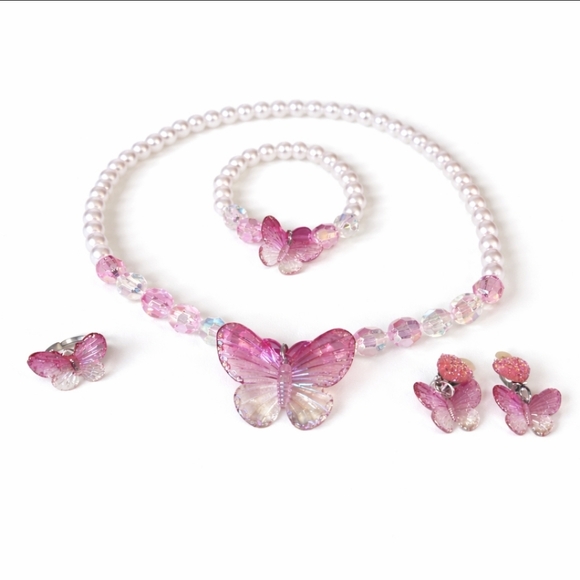 Light Up Pink Fairy Dress-Up Set for Kids - Picture 4 of 4